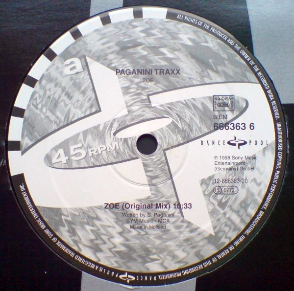 Paganini Traxx - Zoe (edit)