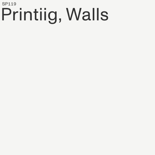 Printiig - Drift