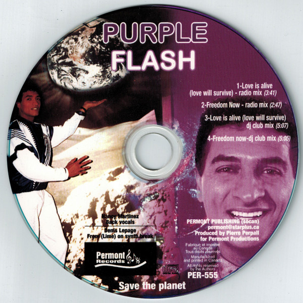 Purple Flash - Creme souflee