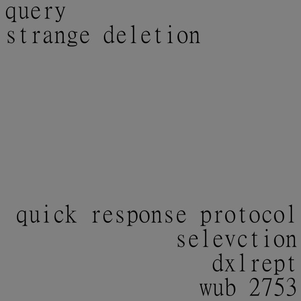 Query - intersegmental