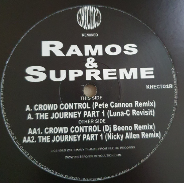 Ramos Supreme - Crowd Control (Vinylgroover remix)