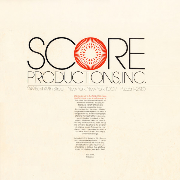 Score Productions - Sam
