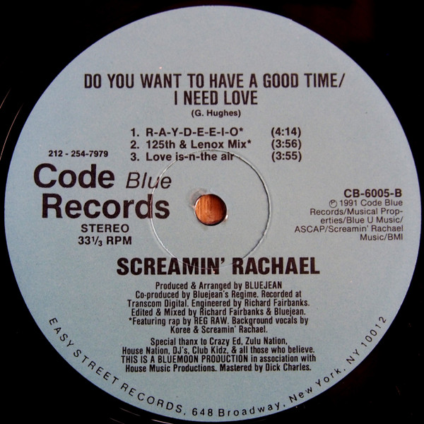 Screamin Rachael - Follow This Beat