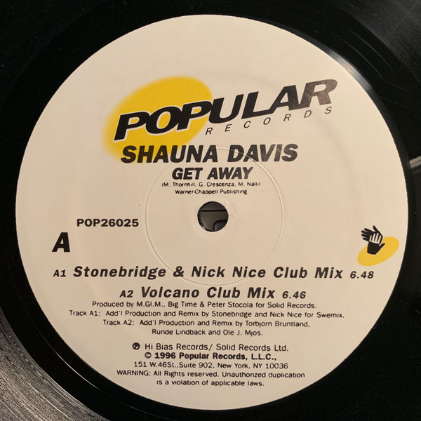 Shauna Davis - Get Away