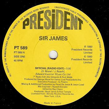 Sir James - You're Special