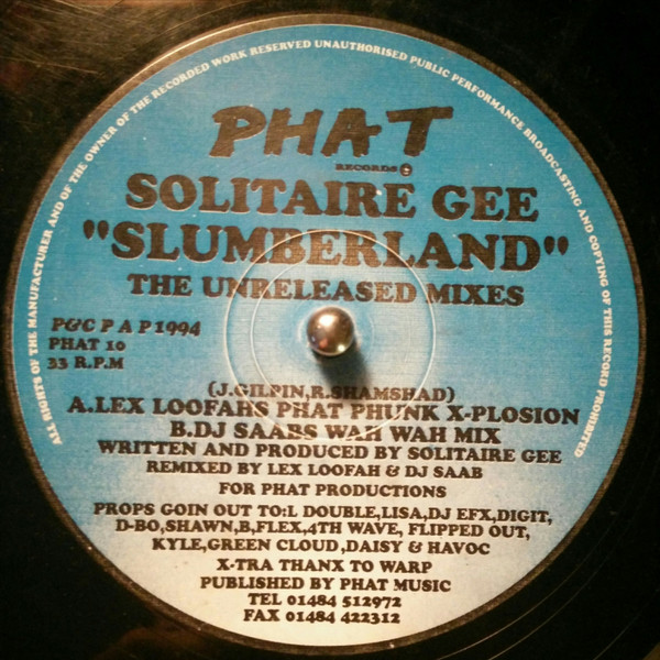 Solitaire Gee - Slumberland (Rhythm Invention Mix)