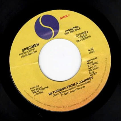 Specimen - Kiss Kiss Bang Bang - 12" version