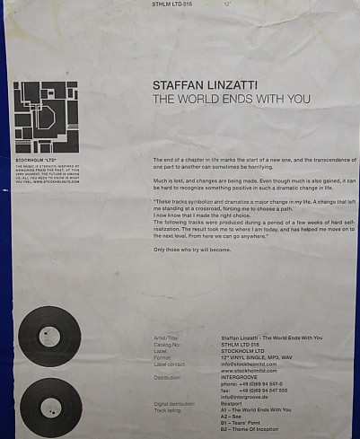 Staffan Linzatti - Steal The Medical Supplies