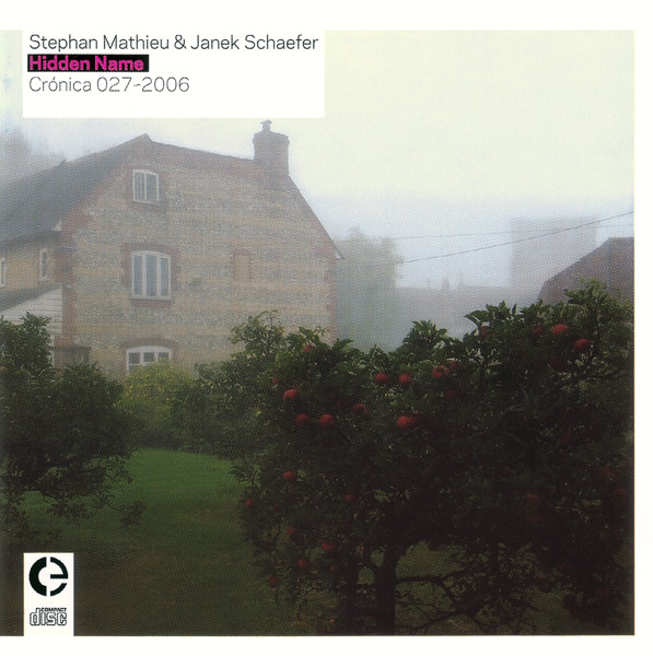 Stephan Mathieu & Janek Schaefer - Score for a Line
