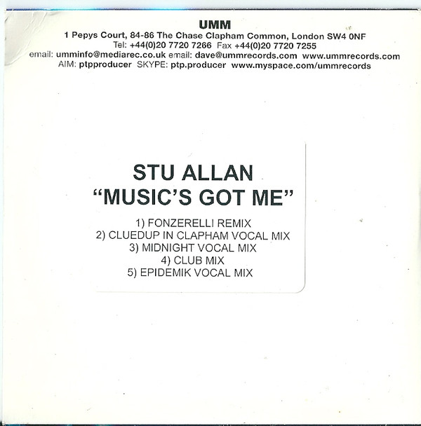 Stu Allan - Music's Got Me (Visa Hardcore Mix)