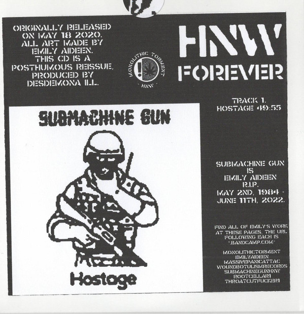 Submachine Gun - two empty clips