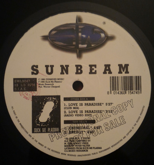 Sunbeam - Outside World (Single Edit)