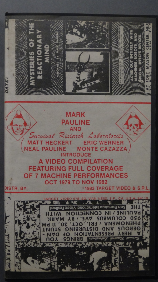 Survival Research Laboratories - October 24, 1992: graz, austria