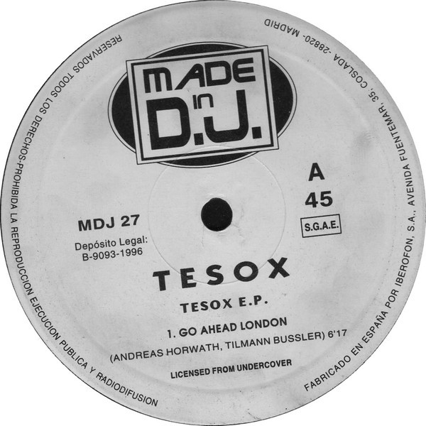 Tesox - Go ahead London