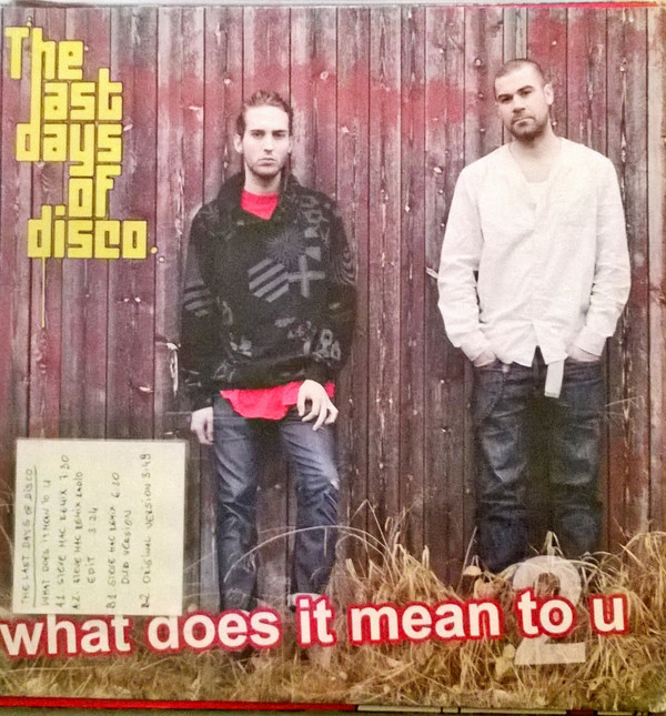 The Last Days Of Disco - My Heart (My City)