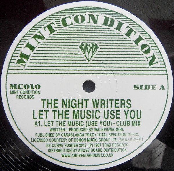 The Night Writers - Let the Music (Use You)