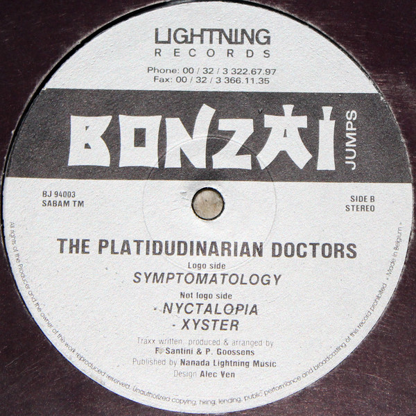 The Platidudinarian Doctors - Symptomatology
