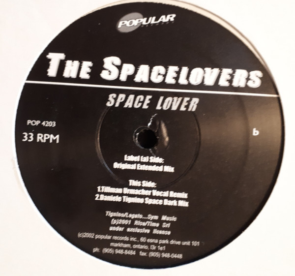 The Spacelovers - Space Lover