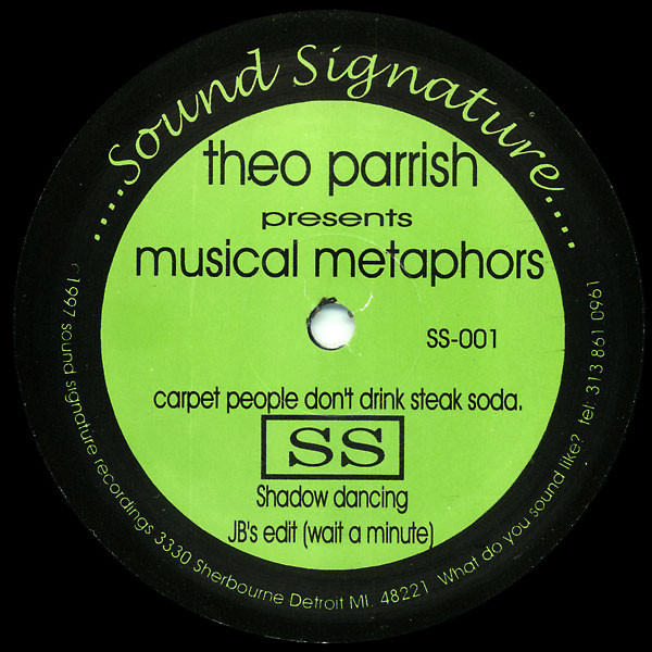 Theo Parrish - Paradise Architects