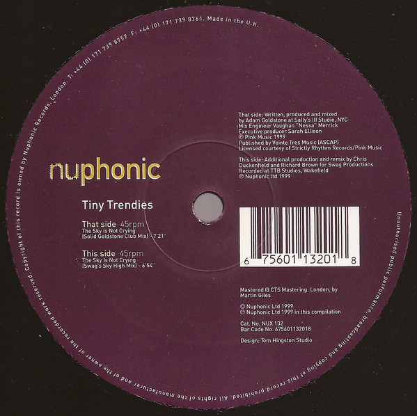 Tiny Trendies - The Sky's Not Crying