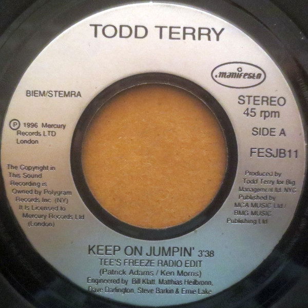 Todd Terry - Bounce to the Beat - Chris Stussy Remix - Edit