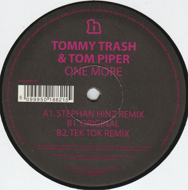 Tommy Trash & Tom Piper - F**k To The Bass (TT Electro Remix)