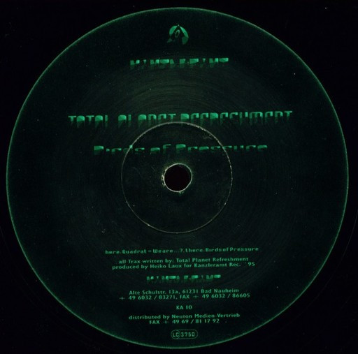 Total Planet Refreshment - Birds Of Pressure