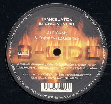 Trancelation - Intensensation (DJ Gio edit)
