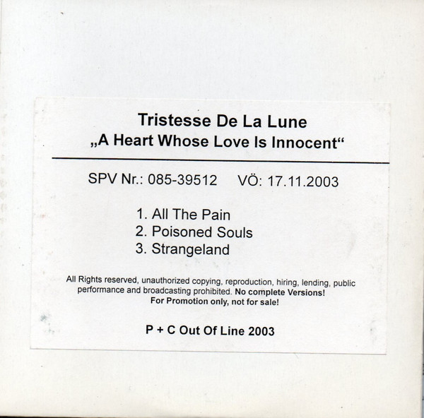 Tristesse de la Lune - Strangeland