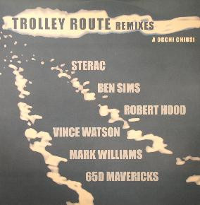 Trolley Route - A touch of indigo