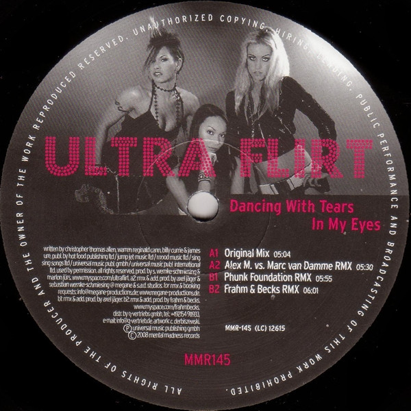 Ultra Flirt - Dancing With Tears in My Eyes