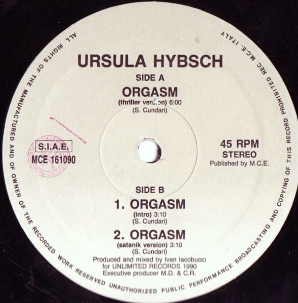 Ursula Hybsch - Orgasm (Thriller Version)