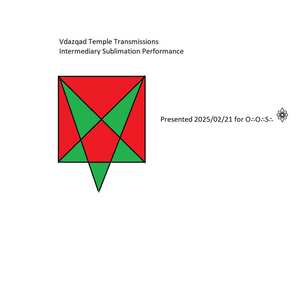 Vdaqzad Temple Transmissions - Intermediary Sublimation Performance
