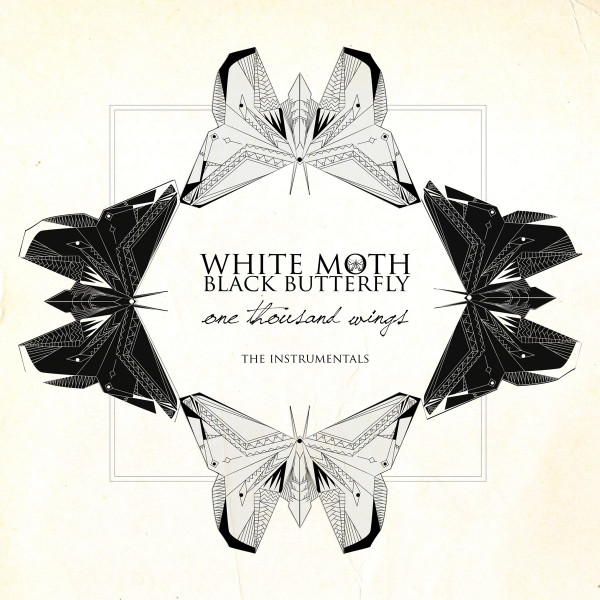 White Moth Black Butterfly - Rising Sun