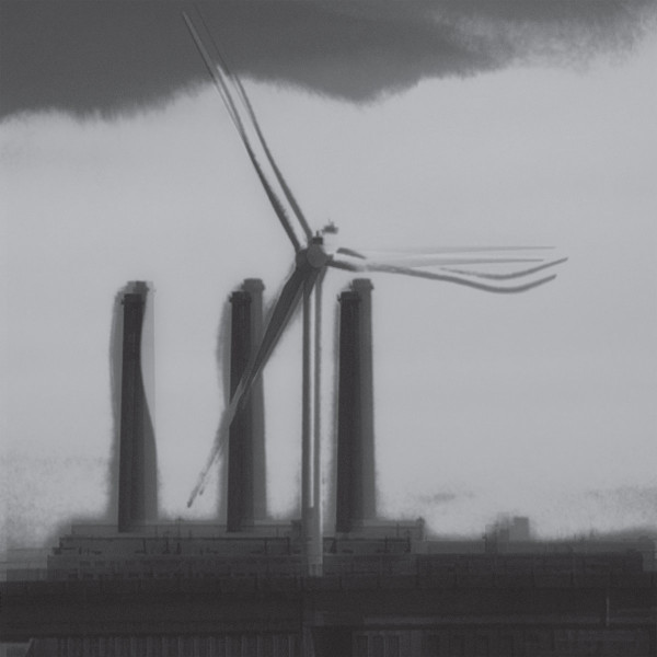 Windmills by the Ocean - Untitled 3