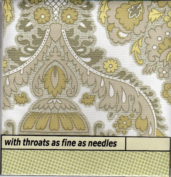 With Throats as Fine as Needles - Untitled