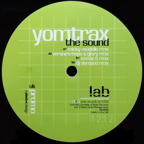 Yom Trax - The Sound (Paul Masterson Remix)
