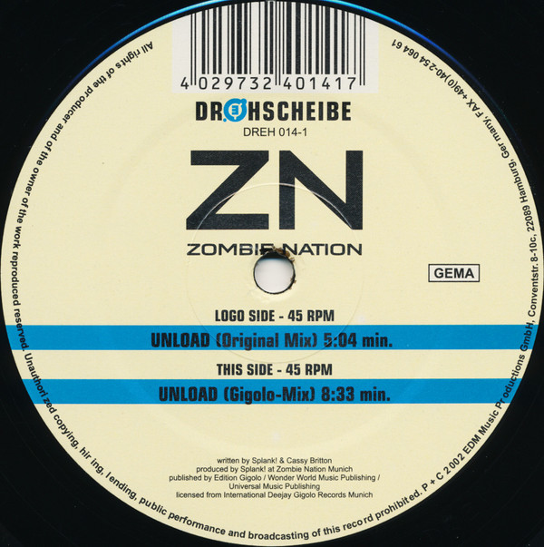 Zombie Nation - Kernkraft 400 - Sport Chant Stadium Remix