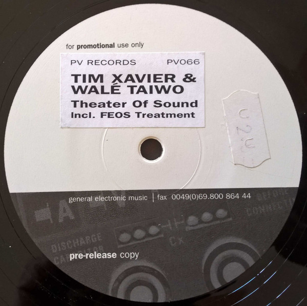 tim xavier & walé taiwo - Theater Of Sound (F.E.O.S Treatment)